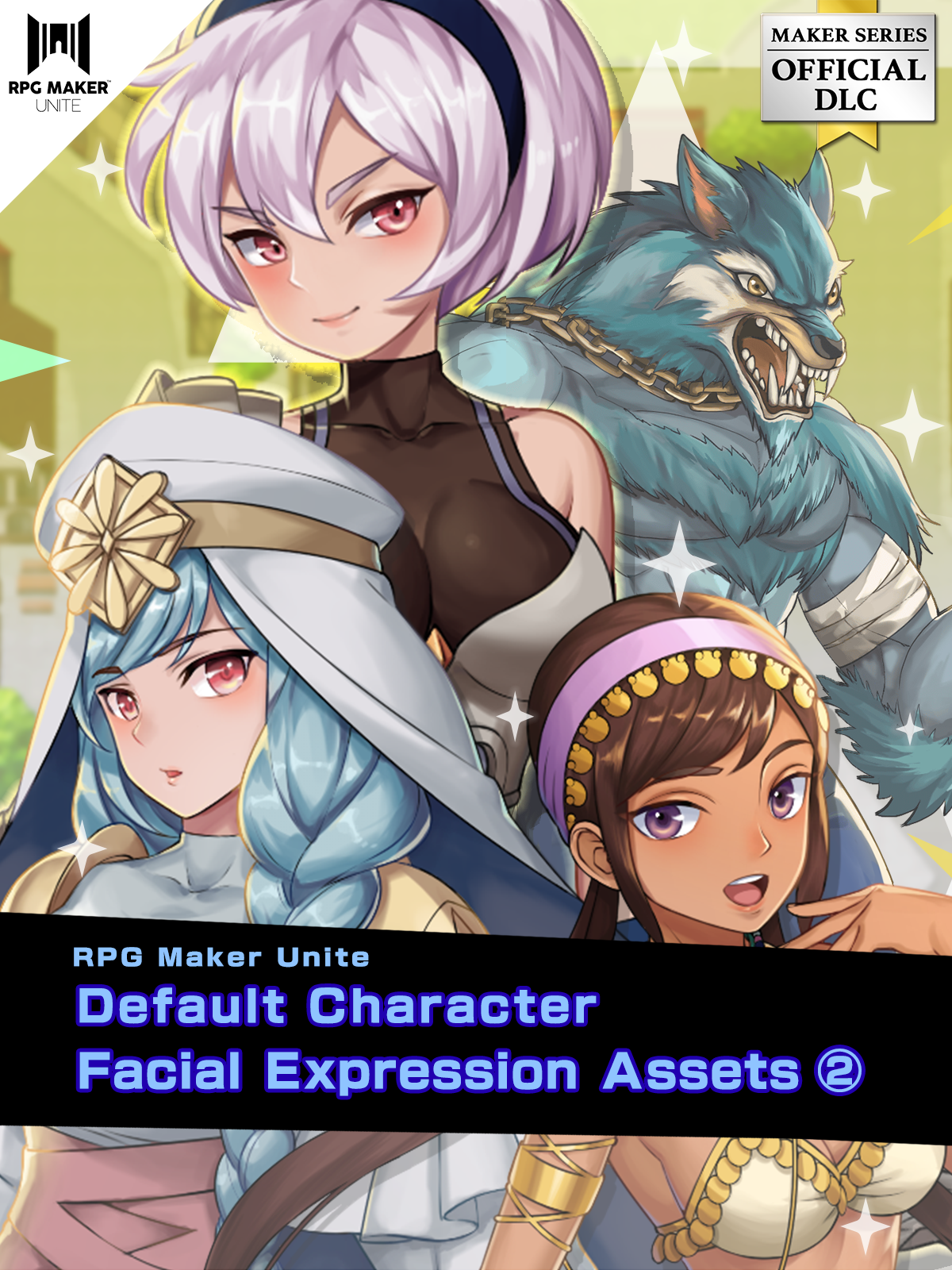 RPG Maker Unite Default Character Facial Expression Assets2