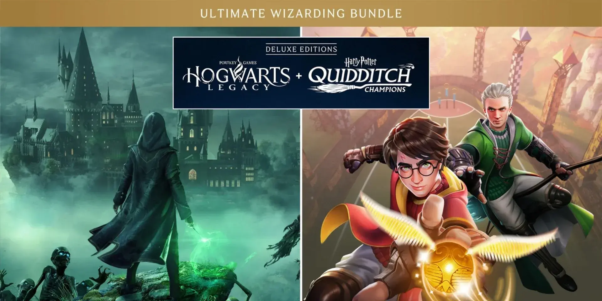 Hogwarts Legacy and Quidditch Champions Deluxe Bundle