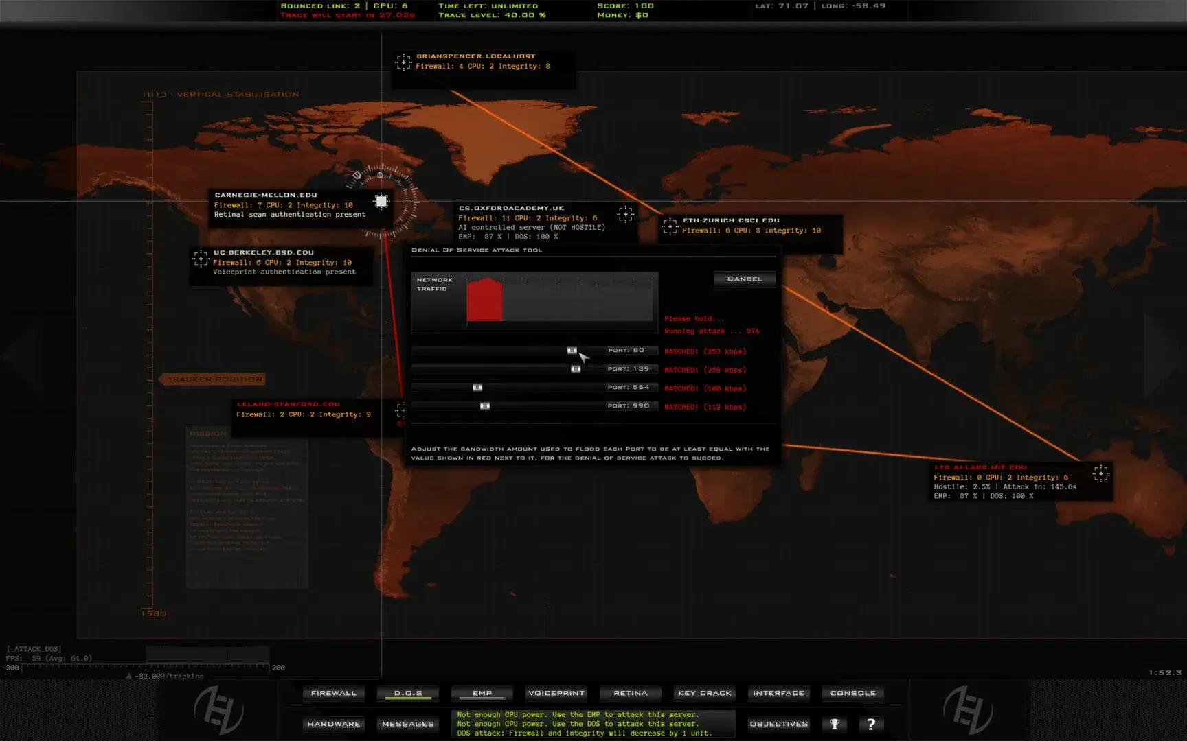 Hacker Evolution Duality screenshot