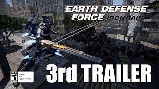 EARTH DEFENSE FORCE: IRON RAIN trailer thumbnail 2