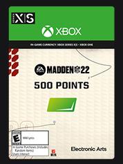 Madden NFL 22: 500 Madden Points